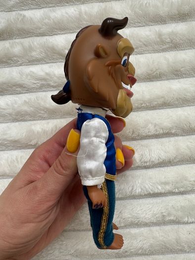 Beast about 6.5" Figure from Beauty and the Beast Disney Used Painted hands Please look at the pictures