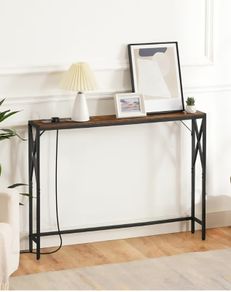 Console Table with Power Outlet