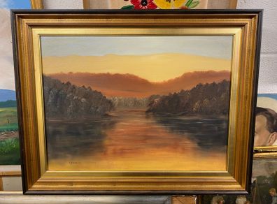Painting By E O' Mahony In A Nice Frame