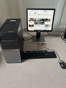 Dell Optiplex 960 (full set up with keyboard, WiFi, mouse)