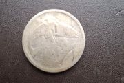 Irish Republic. Silver Florin (1928) Damaged