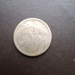 Irish Republic. Silver Florin (1928) Damaged