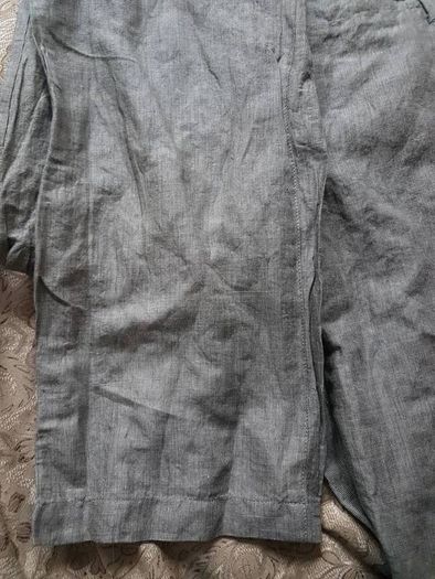 Grey brown flare trousers uk12