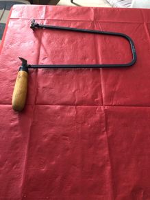Wooden Handled Coping Saw