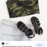 SHEIN girls Army style crop top Image 2