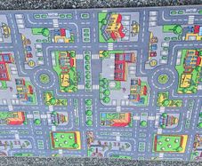Kids city play mat