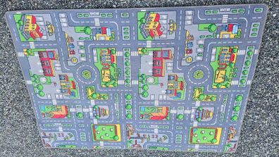 Kids city play mat