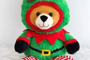 New Christmas Elf Teddy Bear Plush