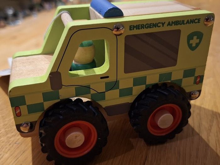 Little Town Wooden Toy Vehicles