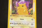 Shadowless 1st Edition Pikachu Base Set