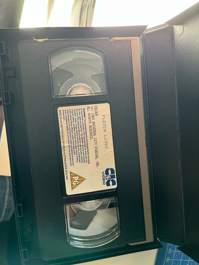 Fletch lives VHS big box ex rental