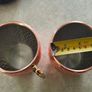Set of 2 cooper mug Moscow mule copper plated mugs Image 2
