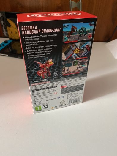 Nintendo Switch Bakugan Champions of Vestroia Deluxe Edition.