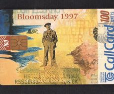 1997 Ireland 100 unit Bloomsday 1997 Callcard (Gemplus GEM1) Call Card Used