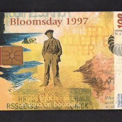 1997 Ireland 100 unit Bloomsday 1997 Callcard (Gemplus GEM1) Call Card Used