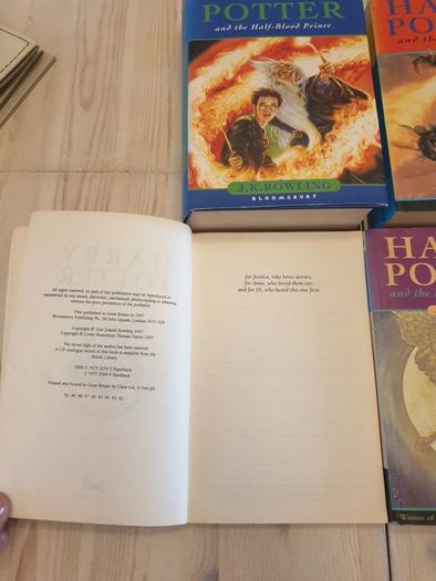 harry potter books collection
