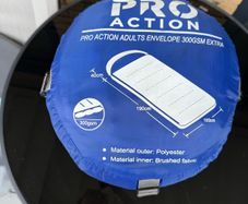 Pro Action Adult Envelope Sleeping Bag 300 GSM Extra