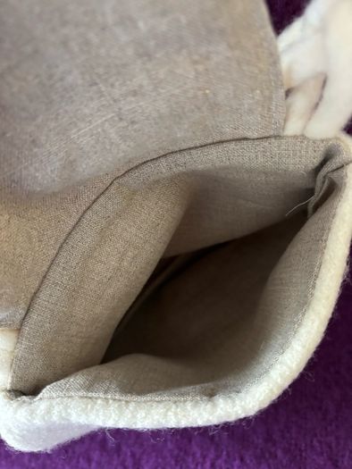 Hand felted Shoulder Bag From Finland
