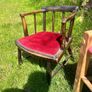 Antique Irish Farmhouse Hedge Chair Image 3