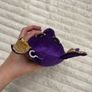 Ty Beanie Boos COUNT the Purple Halloween Bat approx. 6" Used Please see photos Image 3