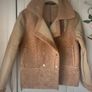 jacket  Bnwt size small baloot brand biker style tan jacket Image 10