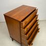 Vintage Teak Tallboy Chest of Drawers Image 3
