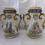 Henriot Quimper pair of French vases Image 2