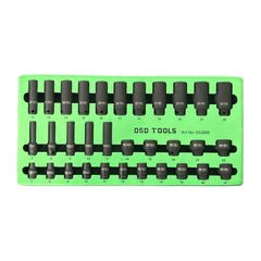 DSD Tools 32-Piece 3/8" Impact Socket Set