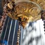 victorian brass chandelier REDUCED...no offers at this price... Image 5
