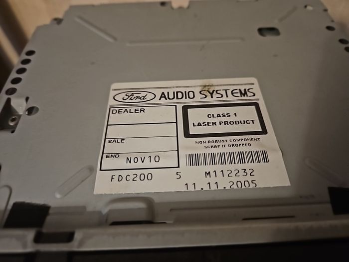 car CD and radio