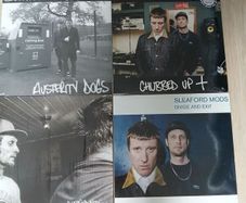 Sleaford Mods Vinyl lot plus Promo bag.
