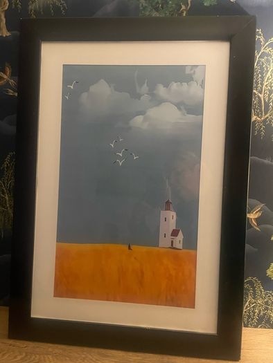 "Beyond the Dunes", by artist Sabrina Roscino 70x50 cm