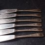 Vintage Sheffield Knives, Set of 6, EPNS A1. Image 6