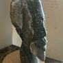 vintage african  hand carved  bust Image 3