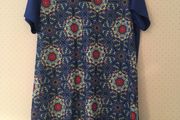 Stretch Crepe T-shirt Dress 20 New  Housecoat Beachwear