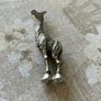 Miniature Figurine Pewter Giraffe Image 3