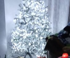 white christmas tree 7ft
