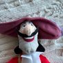 Disney Junior Jake & The Neverland Pirates Captain Hook Plush Soft Posh Paws Used Please look at the pictures Image 3