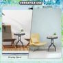 Metal Square Outdoor Garden Bistro Table (FREE POSTAGE) Image 6