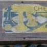 Vintage Wood  Chess Pieces In Box 70s vintage in very good condition Image 5