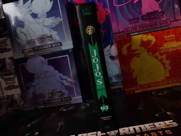 JoJo's Bizarre Adventure ! Part 1: Phantom Blood ! Volume 3 ! Manga ! Hardcover ! 2015 ! by VIZ Media ! Anime !