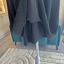 Brand-new Ladies Black Chiffon Lace Short Sleeved Top from David Emanuel Image 8
