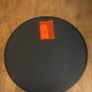 Black Circle Wall Mirror 55cm Image 4