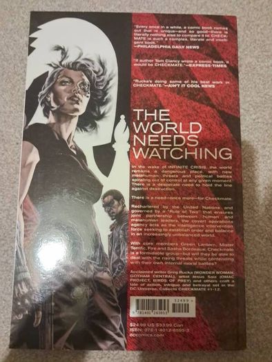 DC Comics. Checkmate by Greg Rucka Book 1 tpb