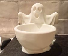 Spooky ghost candy bowl - halloween