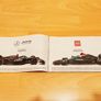 instruction booklets for five different LEGO Speed Champions Formula 1  race car building sets Image 3