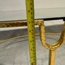 Gold coffee table with Glass Top Image 9