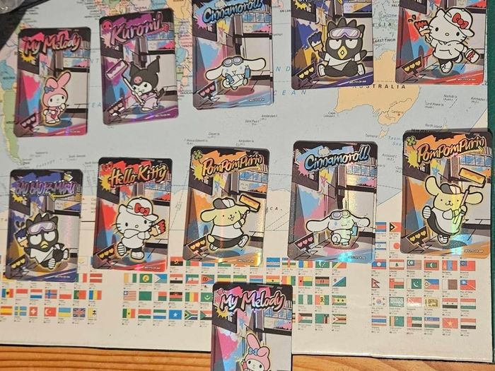 Sanrio Collectible Cards Set