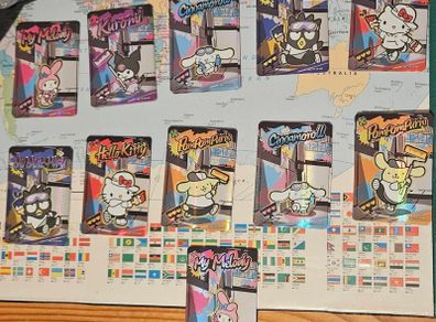 Sanrio Collectible Cards Set