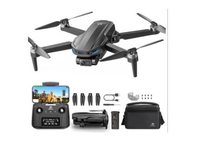 DEERC D65 GPS 4K EIS Camera Drone with 2-Axis Gimbal